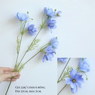 Hoa Lụa | CÚC SAO BĂNG - Cành 6 bông