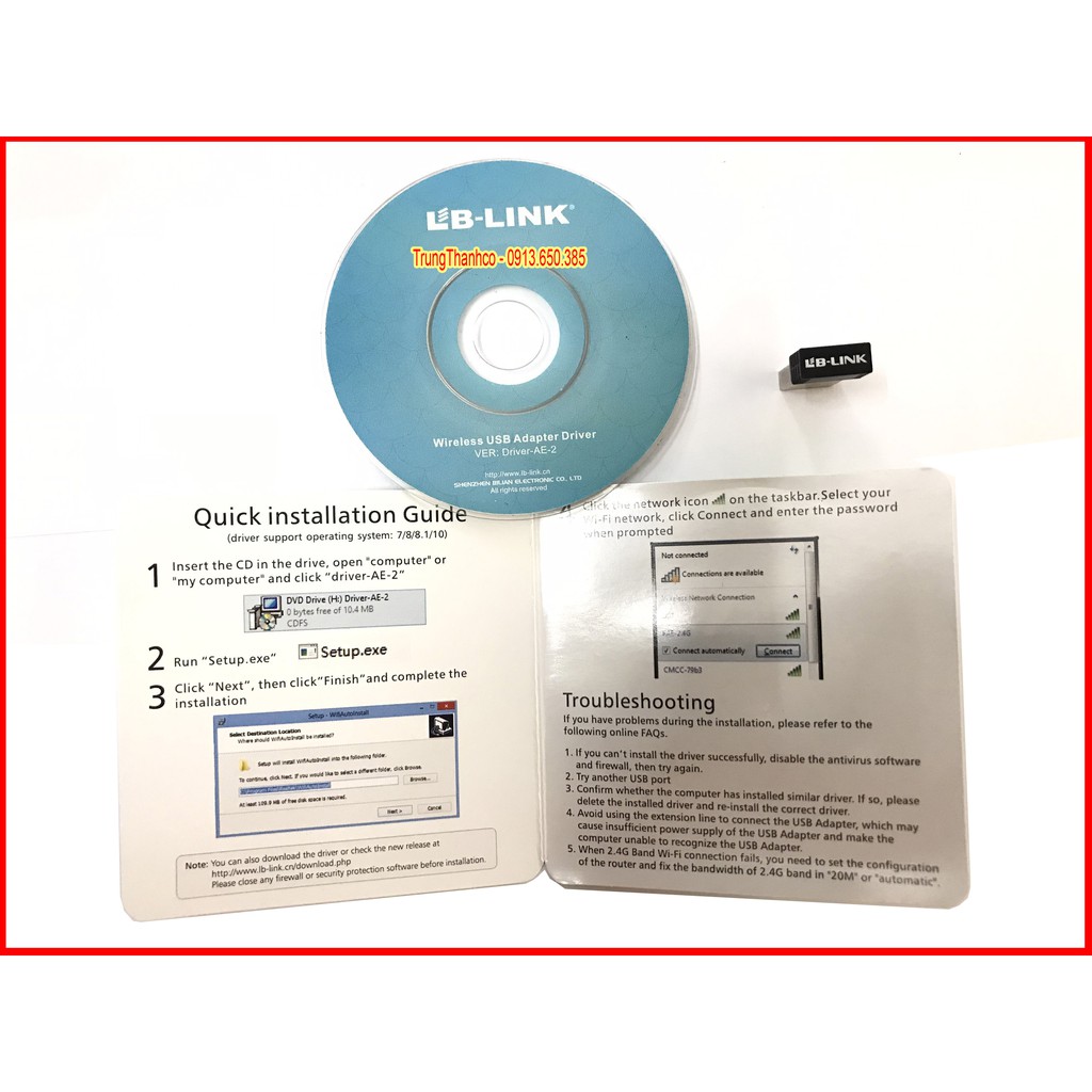 USB LB-LINK BL-WN151 Thu Wifi Không Râu Tốc Độ Truyền 150Mbps | BigBuy360 - bigbuy360.vn