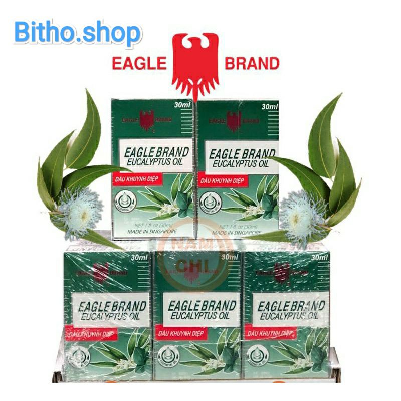 Dầu Khuynh Diệp Eagle Brand BST's Eucalyptus Oil 30ml của Mỹ