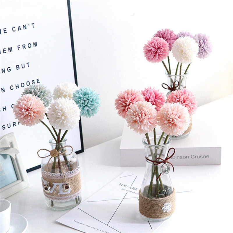 Bó Hoa Bồ Công Anh / Bồ Công Anh Bằng Lụa Giả Trang Trí Tiệc Cưới