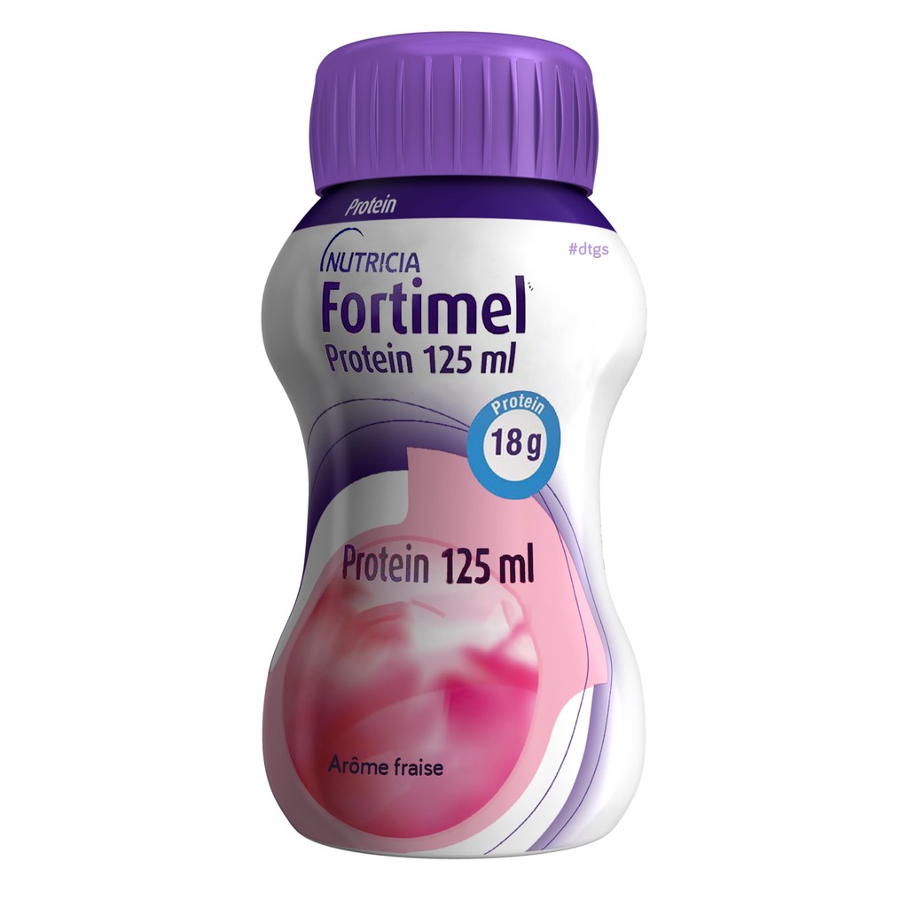 Lốc 4 chai sữa Fortimel Compact Protein cho người sau phẫu thuật, COPD