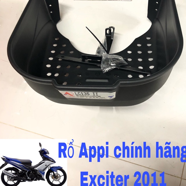 Rổ appi Exciter 2011 chính hãng kèm pát ốc