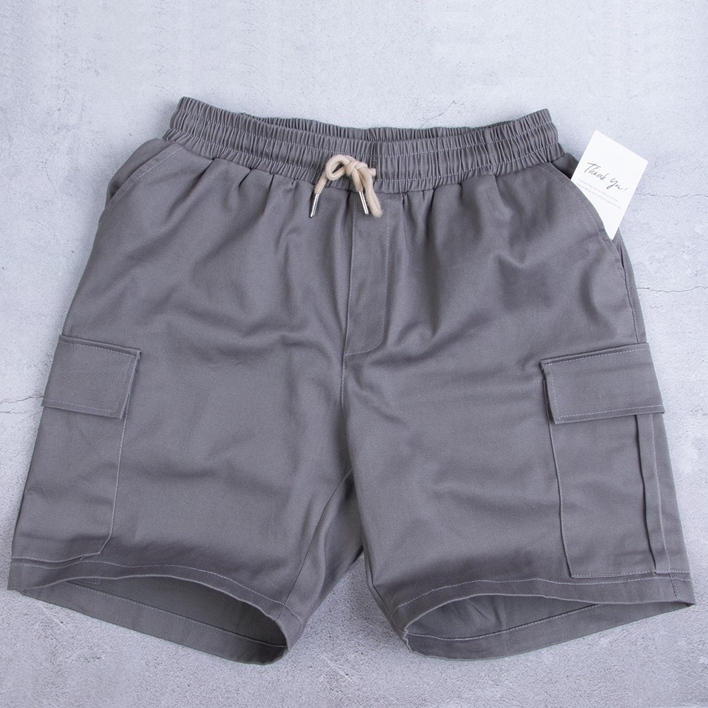 Quần Short Ngắn Kaki Túi Hộp R.M Menswear Trẻ Trung, Năng Động