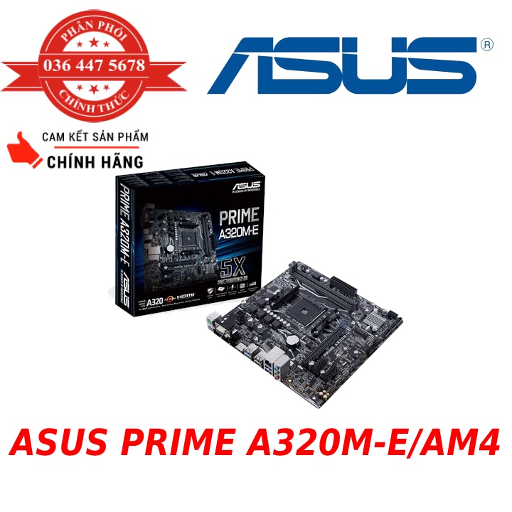 Bo Mạch Chủ Mainboard MSI - ASUS A320M-A-E PRO
