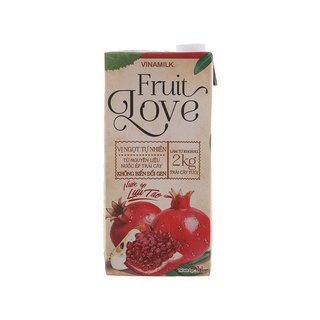 Nước ép lựu & táo Vinamilk Fruit Love 1 lít