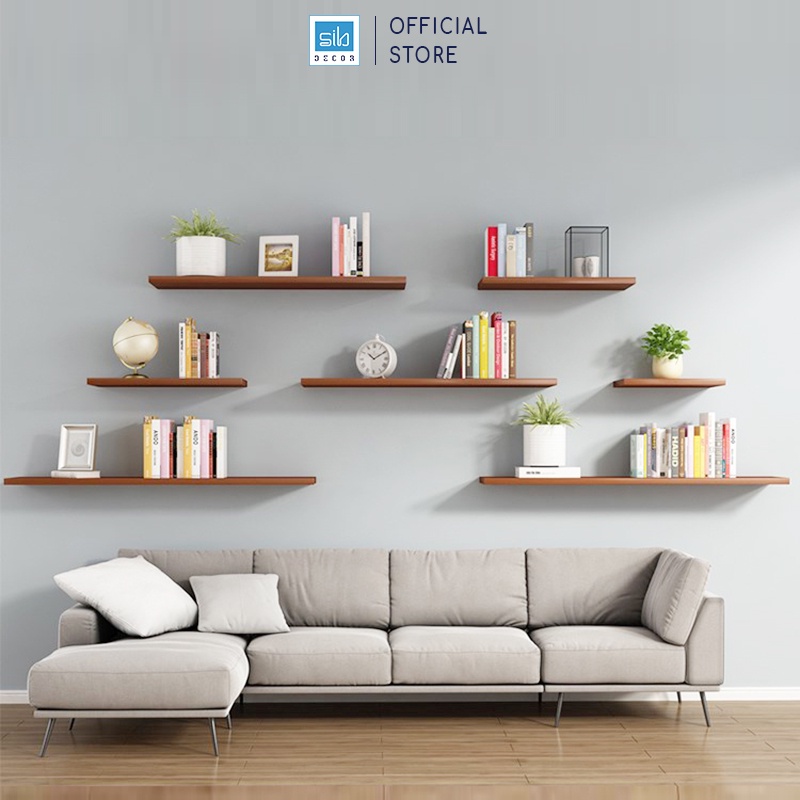Kệ Trang Trí Treo Tường Dài 30cm Thương Hiệu SIB Decor Đơn Giản - KT001-30