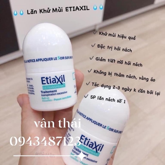Lăn khử mùi Etiaxil