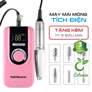 Máy mài móng tích điện cầm tay NAIL MASTER chuyên nghiệp COTEMIN TẶNG KÈM bộ đầu mài