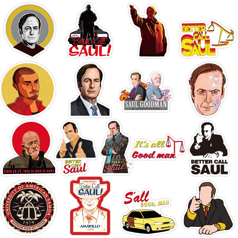 100Pcs/Set ❉ Better Call Saul Series A Stickers ❉ DIY Fashion Waterproof Doodle Decals Stickers