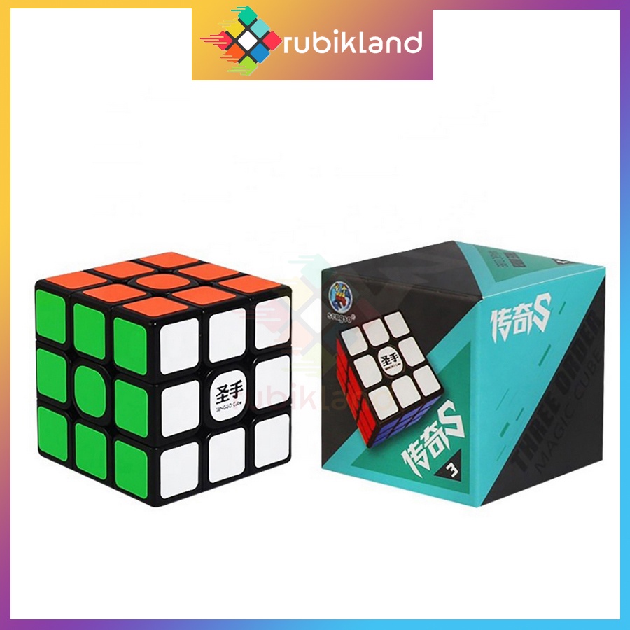 Rubik 3x3 ShengShou Legend S Khối Lập Phương Đồ Chơi Rubic 3 Tầng Viền Đen