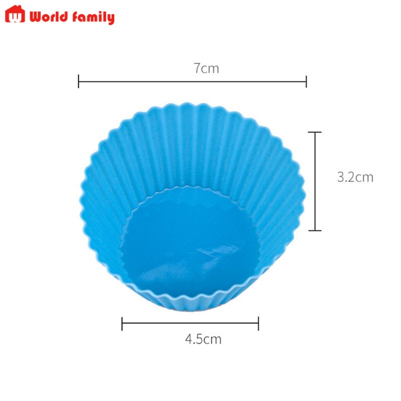 Khuôn cupcake silicon 7cm Dùng Làm Khuôn Bánh , Muffin, Thạch, Rau Câu  Hiện Đại