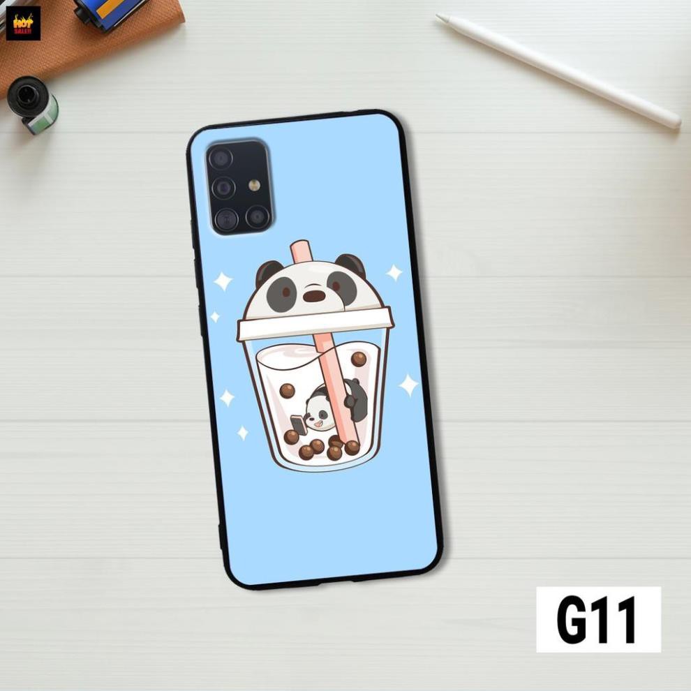 ỐP LƯNG SAMSUNG A51 - A71 - M51 IN HÌNH GẤU WE BARE BEARS DỄ THƯƠNG mơi