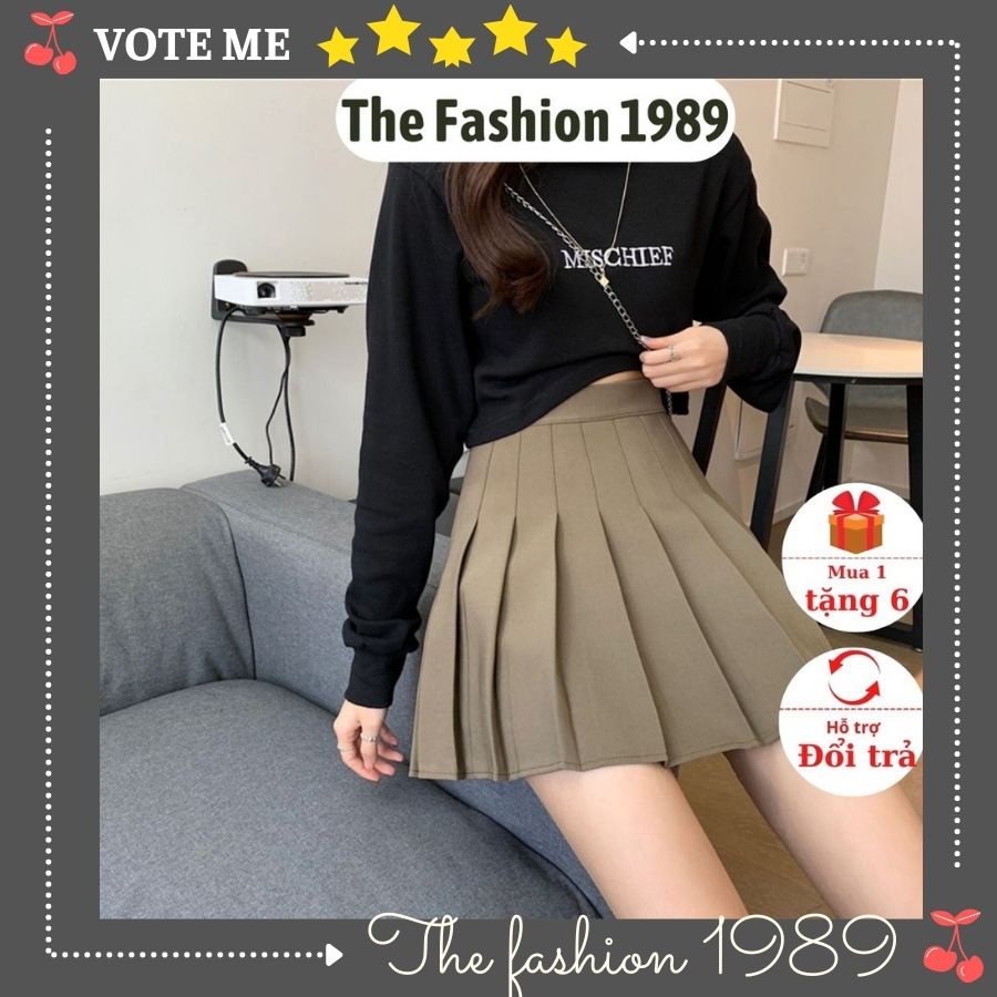 Chân váy tennis hàng loại 1, chân váy xếp ly ngắn quảng châu chất đẹp ( ảnh/ video thật shop tự quay ) THEFASHION1989 | BigBuy360 - bigbuy360.vn