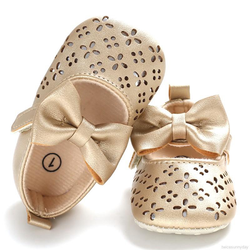 Giày búp bê đính nơ xinh xắn dành cho bé gái