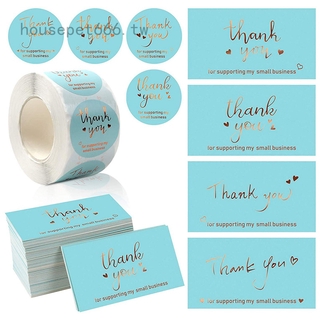 Cuộn 500 / Cuộn Nhãn Dán Thank You Trang Trí Tự Dính 3.8cm Dành Cho Trang Trí Nhà Bếp Mua Hàng