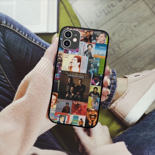 Ốp lưng iphone SAMSUNG hình 1,2,3 soleils collage art minimalism đẹp cạnh vuông  cho các dòng iPhone PAP20210855