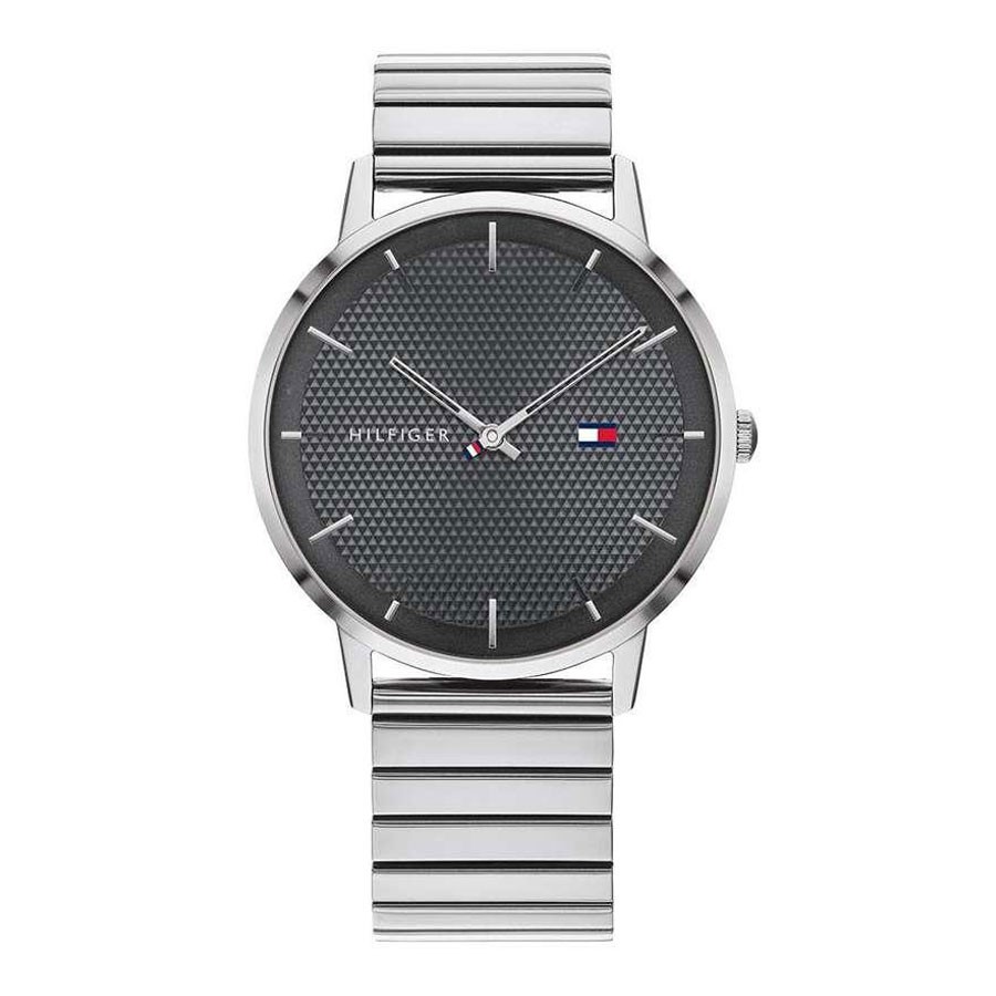 Đồng Hồ Tommy Hilfiger Nam Dây Kim Loại Pin-Quartz 1791654 - Mặt Xám (41mm)