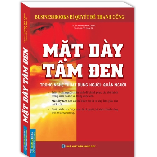 Sách - Bussinessbooks - Mặt dày tâm đen (bìa mềm)