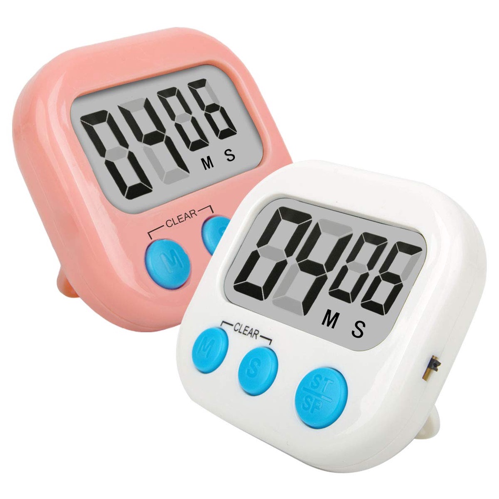 ĐỒNG HỒ ĐIỆN TỬ MINI ELECTRONIC TIMER JS-118 GỒM 3 NÚT CHỨC NĂNG ĐẾM NGƯỢC XUÔI THỜI GIAN, HẸN GIỜ CÓ GIÁ ĐỠ VÀ NAM CHÂM