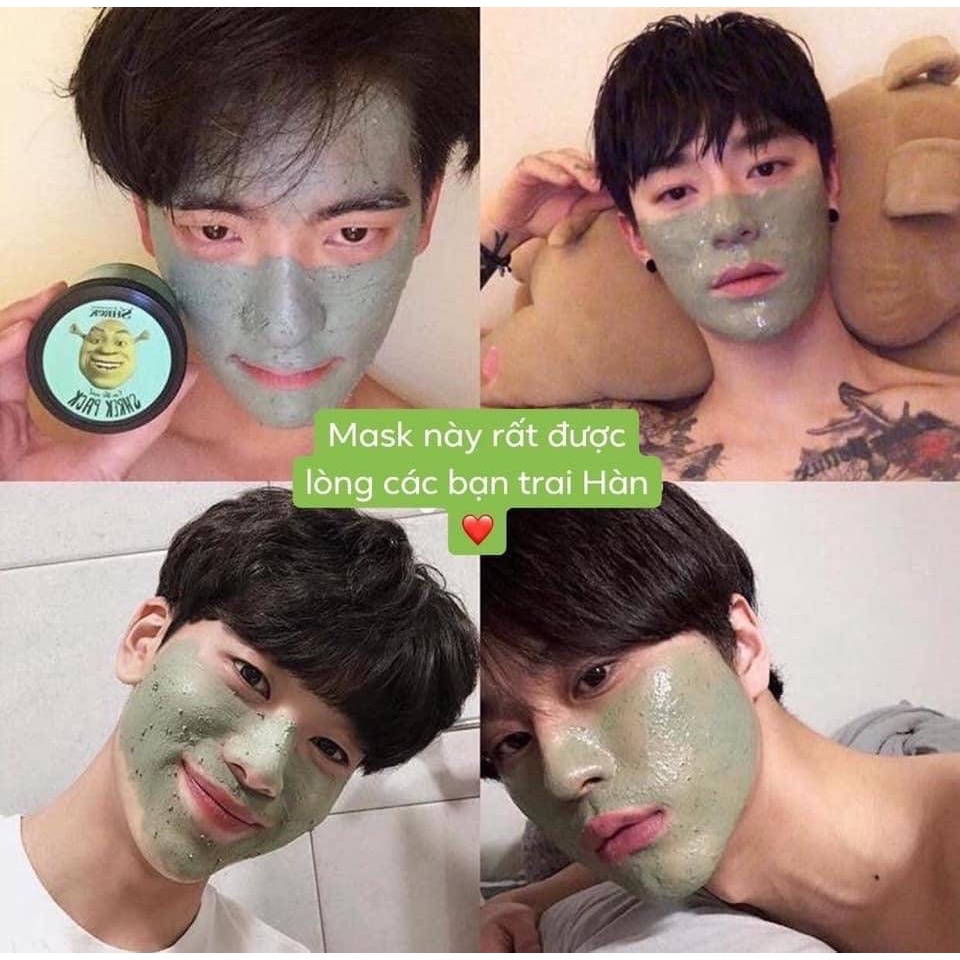 Order - Mặt Nạ Đất Sét Bạc Hà Rau Má - Olive Young Dreamworks Shrek