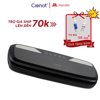 Máy Hút Chân Không Bảo Quản Thực Phẩm An Toàn Hàn Seal Miệng Túi Cao Cấp CRÉNOT Joice M5 Tặng Kèm 10 Túi  Nhám