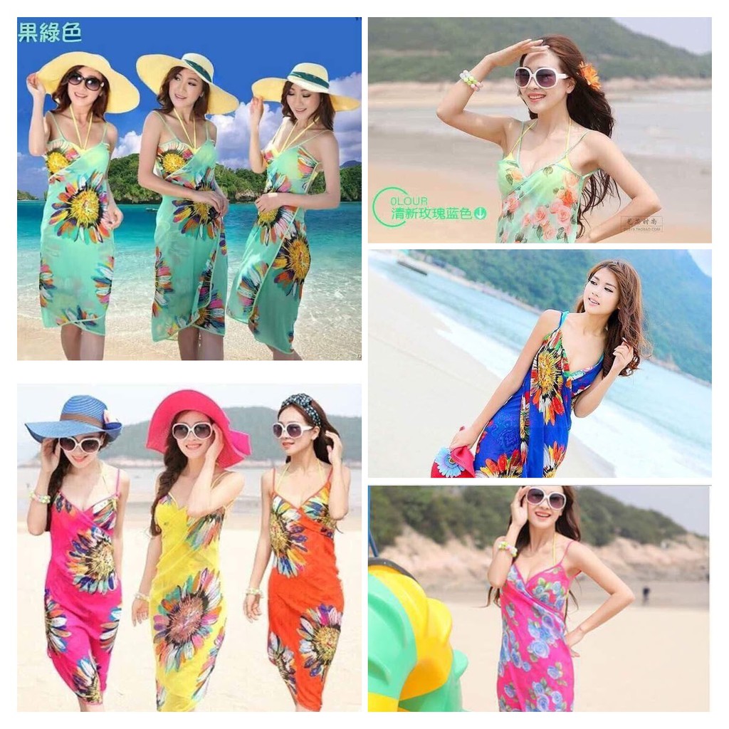 Khăn voan đi biển đa năng thanh lý giá rẻ