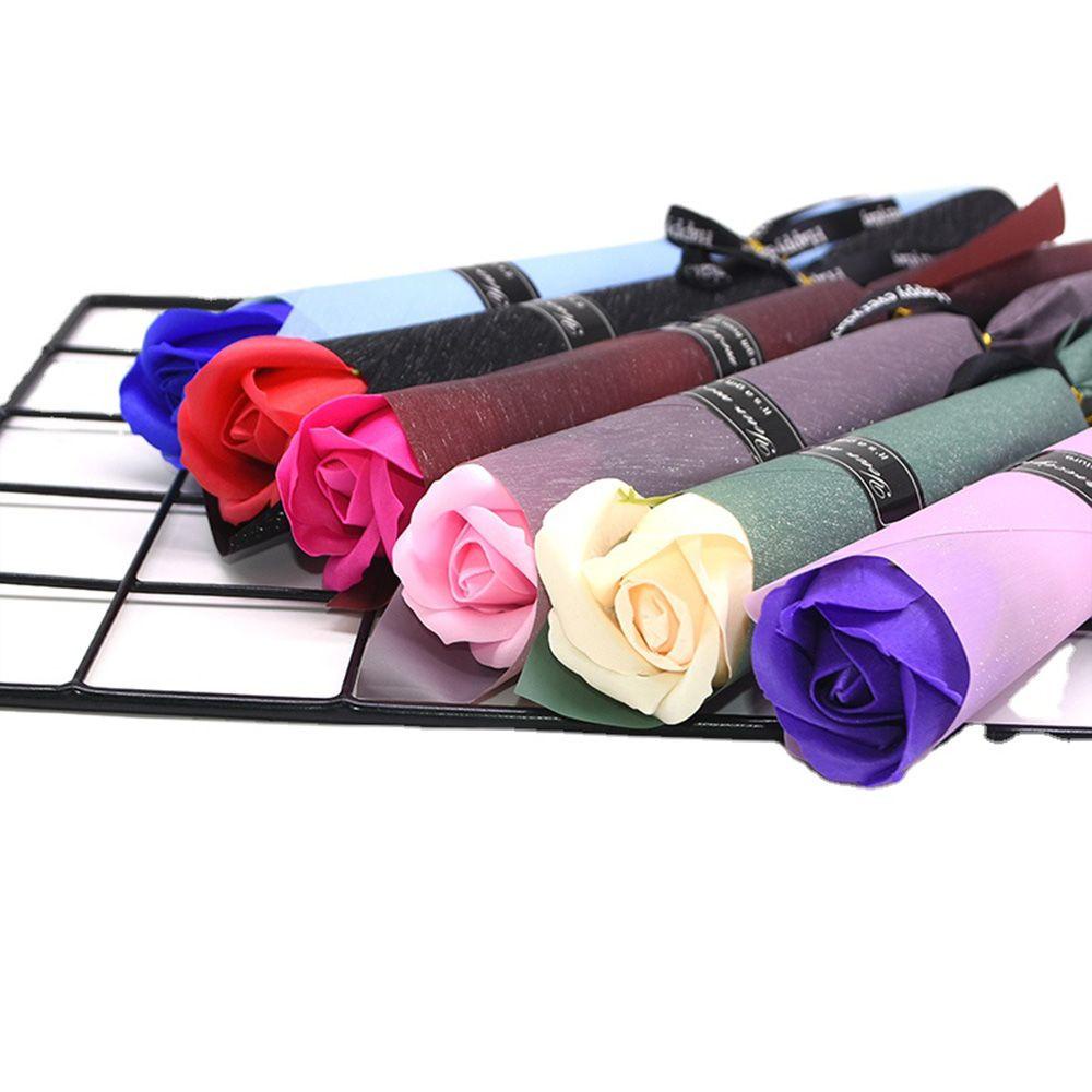 KUNHEV 1 Bó Hoa Hồng Sáp Lãng Mạn Làm Bằng Tay Cho Ngày Của Mẹ / Đám Cưới / Valentine