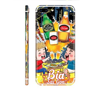 Miếng dán skin hình Bia Sài Gòn (Mã: Chib003) cho iPhone