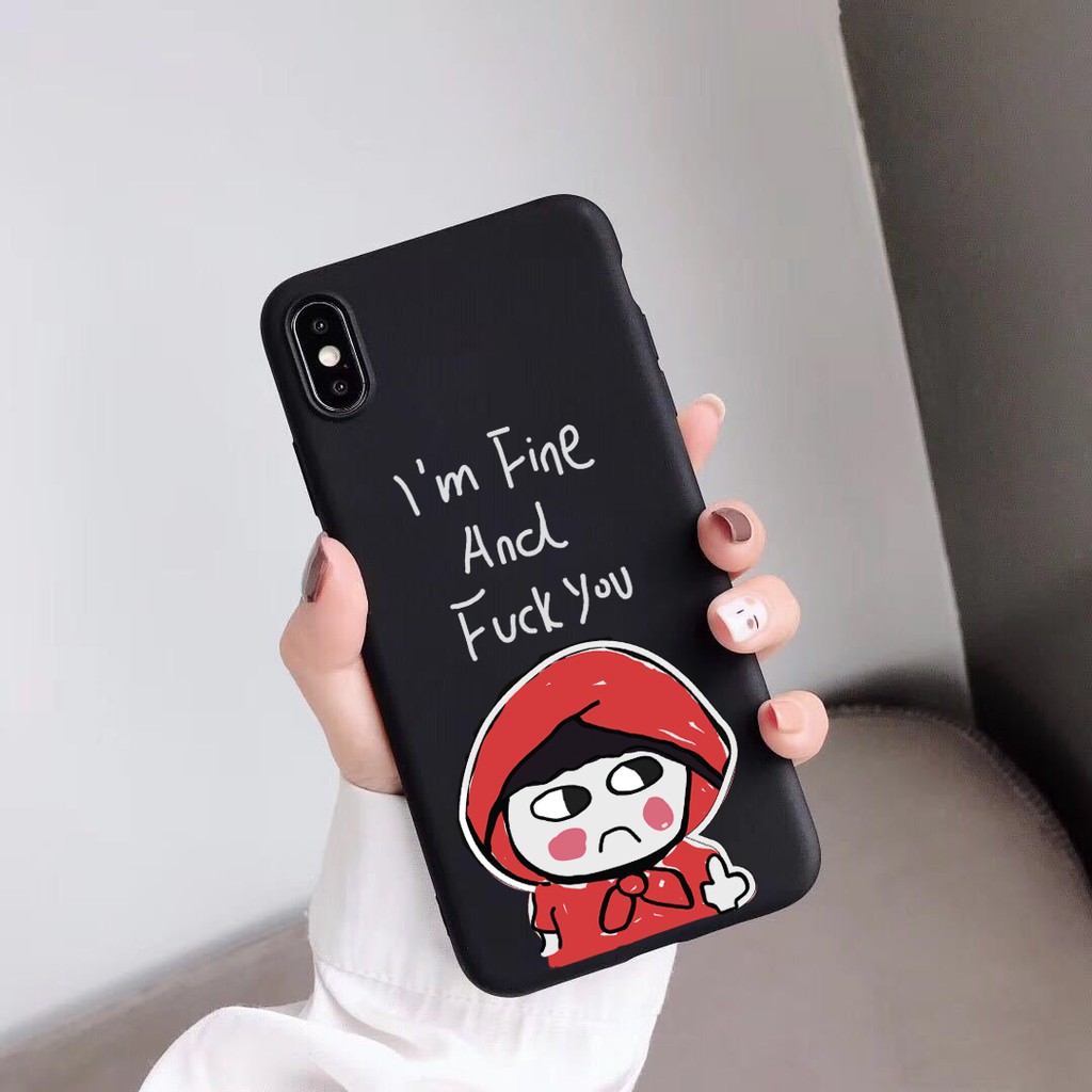 Ốp lưng iphone I'm Fine 5/5s/6/6plus/6s/6s plus/6/7/7plus/8/8plus/x/xs/xs max/11/11 pro/11 promax – Shin Case