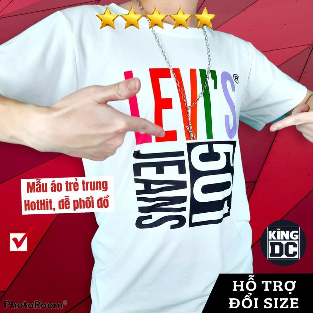 Áo thun in hình 3D công nghệ mới-Áo phông LEVIS-Trẻ trung-Năng động-Cá tính-Dễ phối đồ | BigBuy360 - bigbuy360.vn