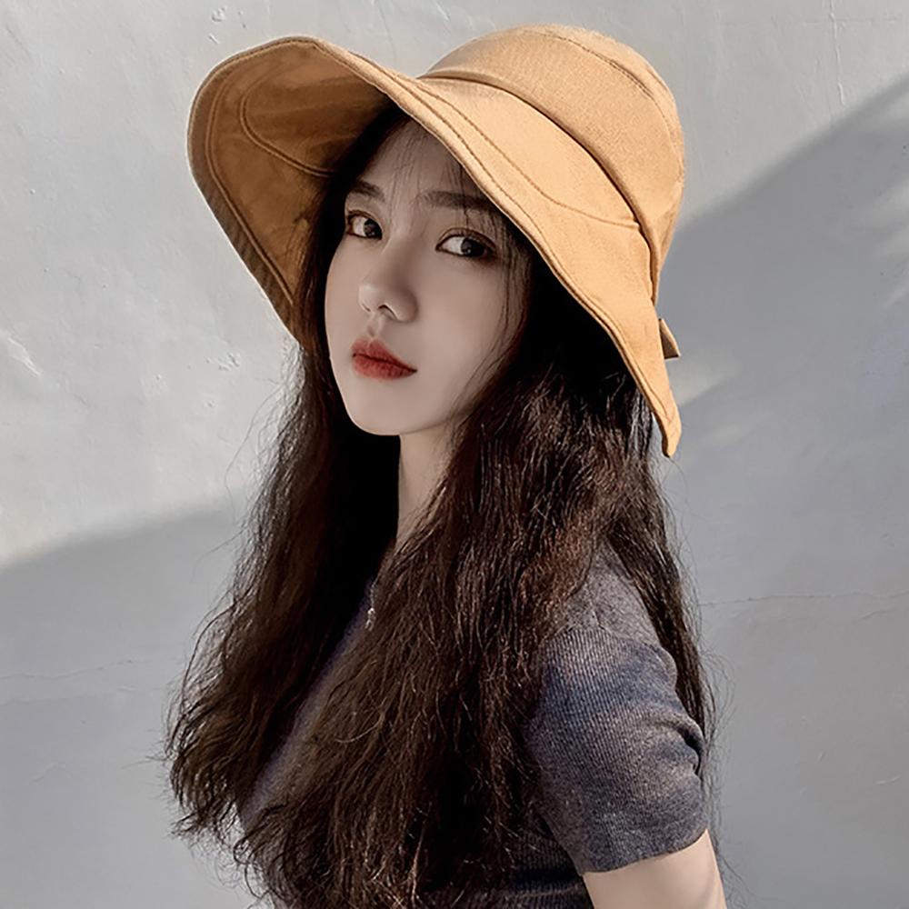 Nón Bucket Phối Nơ Thiết Kế Hợp Thời Trang Cho Phái Nữ