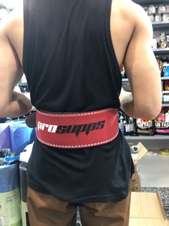 Đai lưng da gánh tạ Prosupps