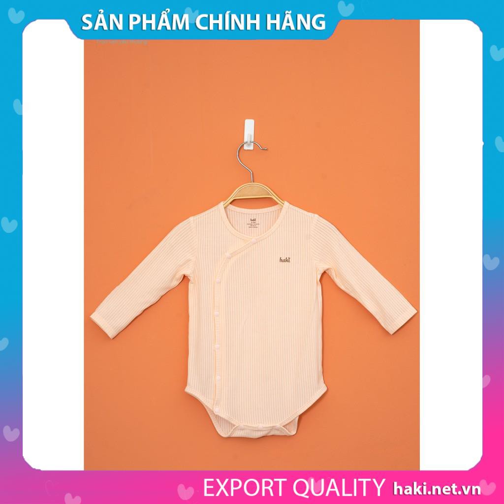 [Mã INCU50 giảm 50K đơn 250K] Bodysuit cho trẻ sơ sinh vải gỗ sồi cao cấp siêu mềm mịn HAKI - BM021