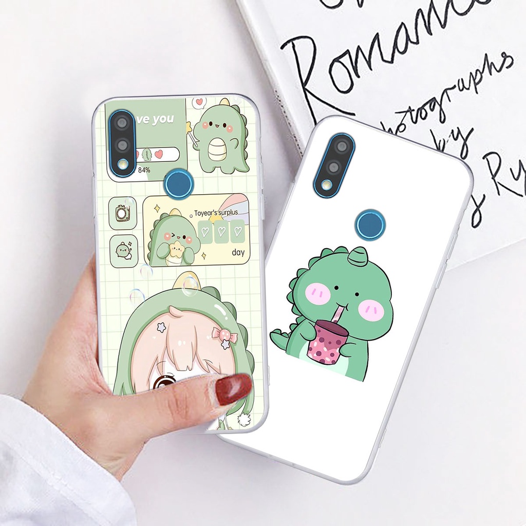 Ốp Vsmart Joy 2 Plus / Joy2+ in hình khủng long Dino siêu dễ thương