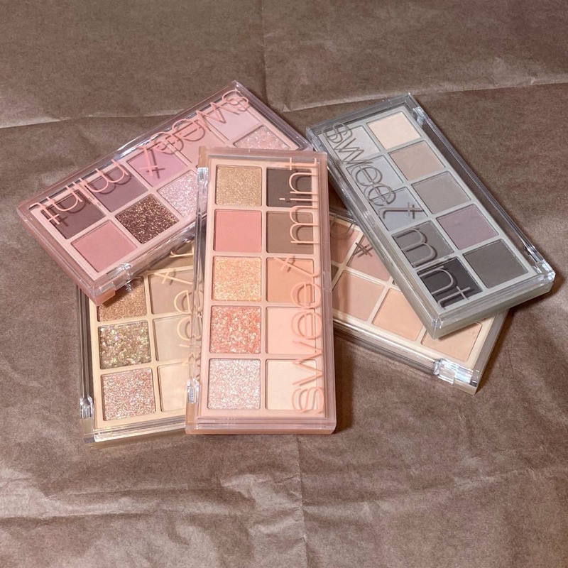 Bảng mắt nhũ lì 10 màu Sweet Mint