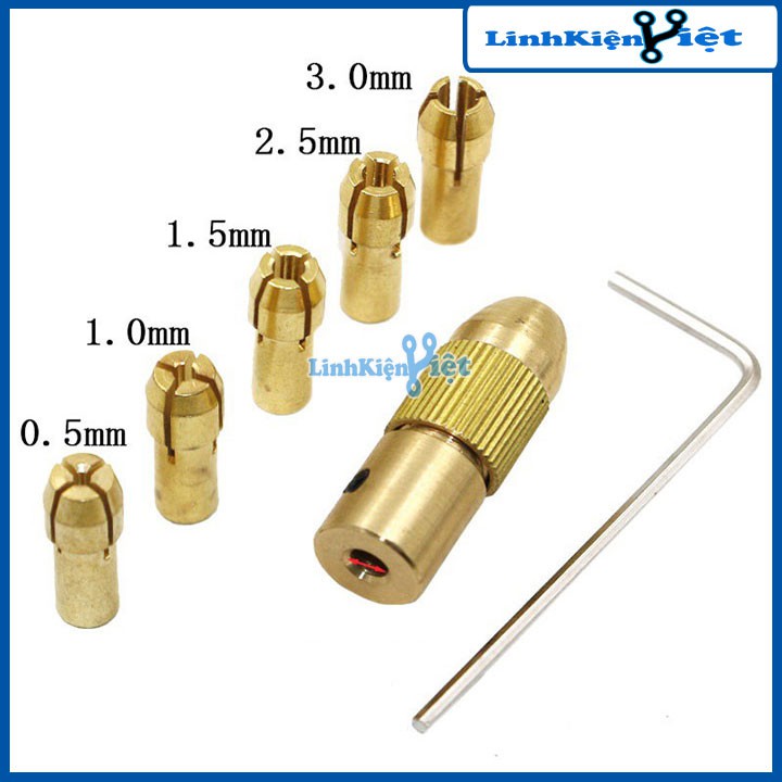 Combo Đầu Kẹp Mũi Khoan 10 Đầu