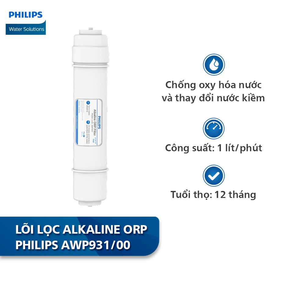 Lõi lọc Alkaline ORP Philips AWP931/00