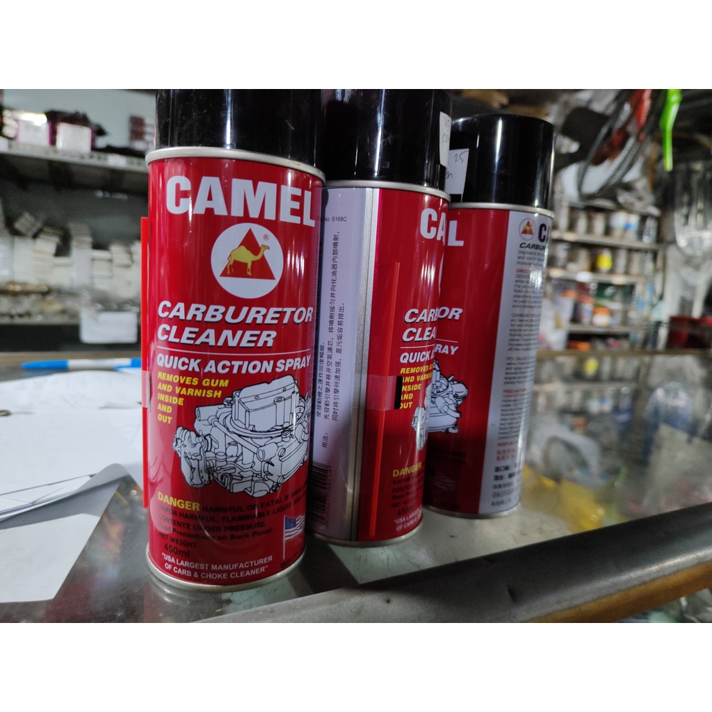 Chai xịt vệ sinh bình xăng con CAMEL - Chính Hãng