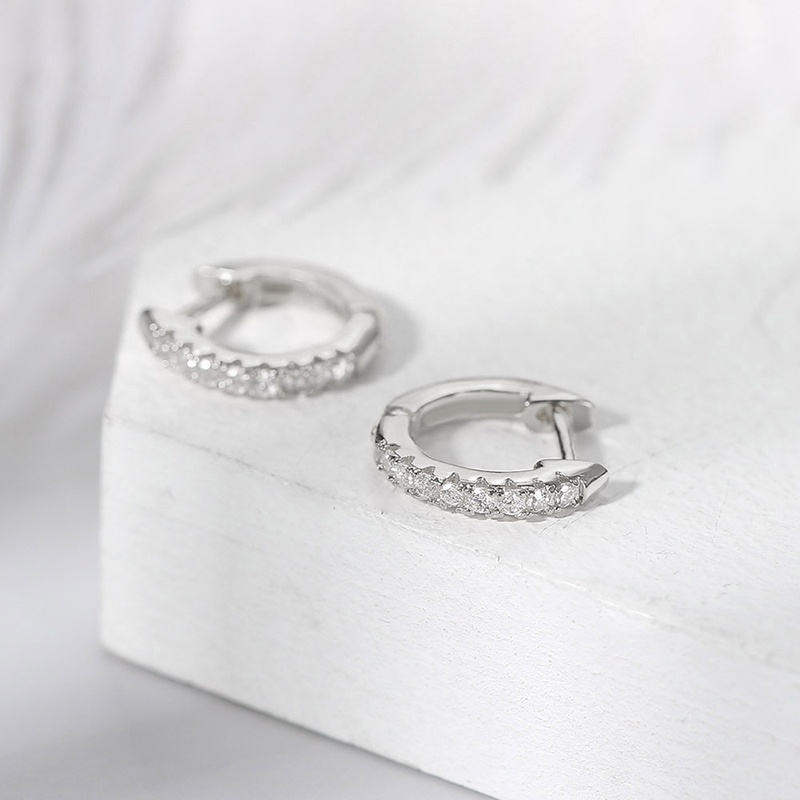 Bông Tai Đính Đá Zircon Thời Trang Cho Nữ
