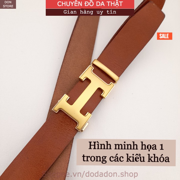[KHÓA INOX] Mặt Khóa Thắt Lưng INOX Cao Cấp Cho Dây 3.4-3.6cm (Cho Dây Có Khấc - Khóa Kẹp Rút)