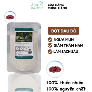[NGUYÊN CHẤT 100%] 1Kg Bột Đậu Đỏ Handmade Ủ Face+ Body 1 ký bột đậu đỏ nguyên chất (loại 1) cực siêu mịn không lộm cộm