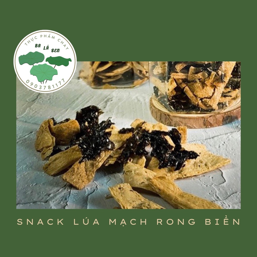 Snack lúa mạch rong biển 150gr