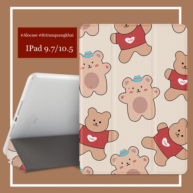 Bao da ipad hoạt hình 10.5