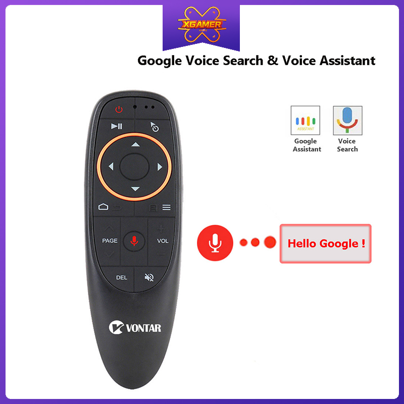 Chuột Bay Điều Khiển Bằng Giọng Nói G10S 2.4g Cho Android Tv Box T9 H96 Max X96 Mini