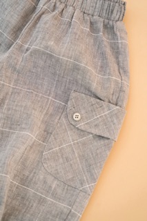 Quần linen style Hàn Quốc cho bé