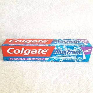 Kem Đánh Răng Colgate Maxfresh Hương Bạc Hà/ Trà Xanh Tuýp 40g – ngừa sâu răng the mát hơi thở thơm size mini