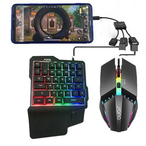 ✵❉✙ chất lượng cao Bộ Bàn Phím Gaming +Chuột Máy+tai nghe dây Kèm-Tính Con Báo Có LED 7 Màu Ấn Tượng