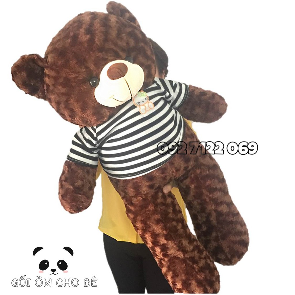 GẤU BÔNG TEDDY (80cm) THÚ NHỒI BÔNG TEDDY CAO CẤP GIÁ RẺ