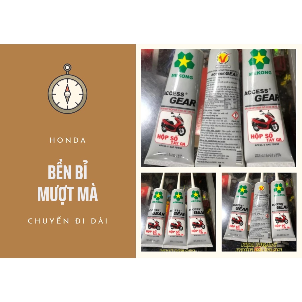 Nhớt hộp số giá rẻ MeKong cho xe tay ga. Hàng Công Ty