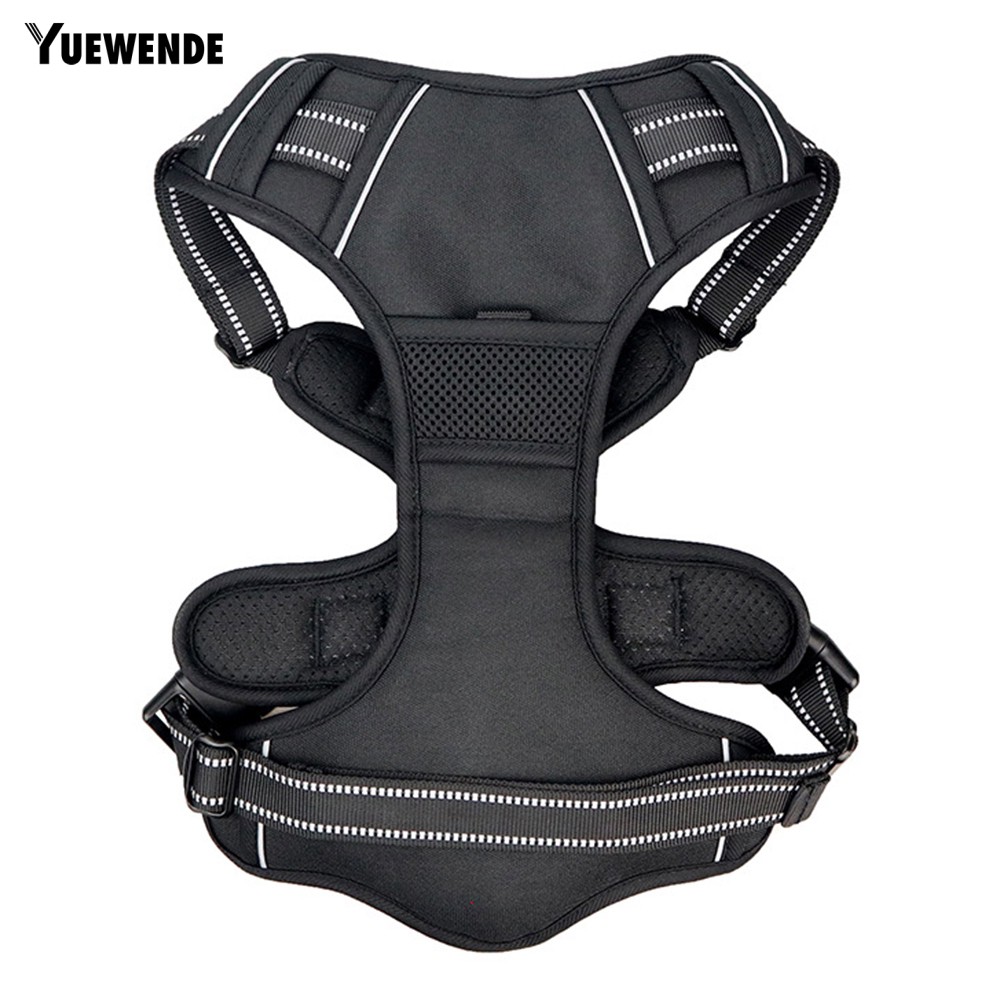 Áo dắt chó đi dạo có thể điều chỉnh thoáng khí phối dây buộc phản quang